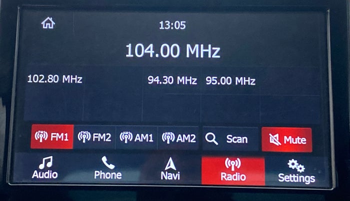 2019 Ford New Figo TITANIUM 1.5 PETROL AT, Petrol, Automatic, 38,909 km, Touchscreen Infotainment System