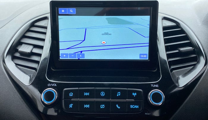 2019 Ford New Figo TITANIUM 1.5 PETROL AT, Petrol, Automatic, 38,909 km, Infotainment System
