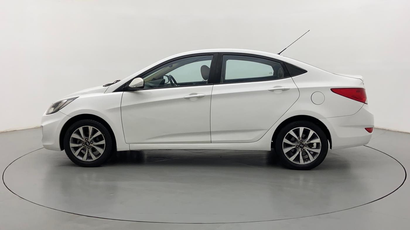 2014 Hyundai Verna FLUIDIC 1.6 VTVT SX AT, CNG, Automatic, 38,034 km, Left Side