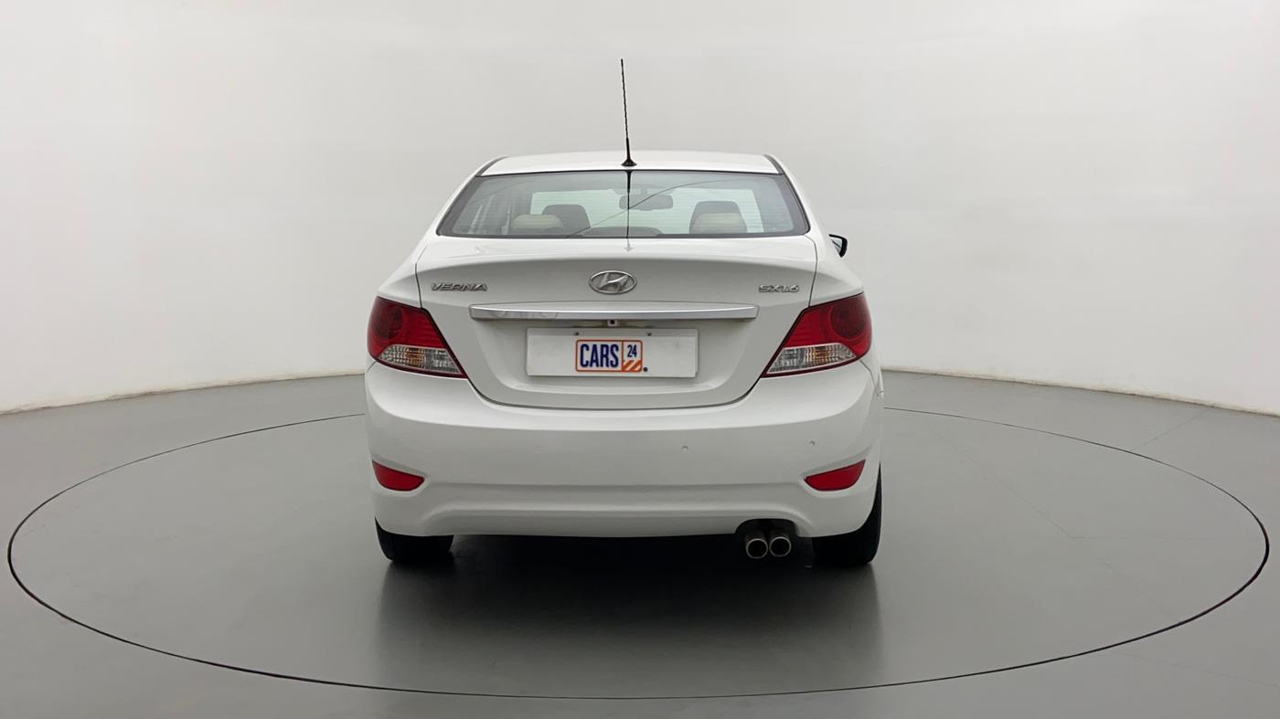 2014 Hyundai Verna FLUIDIC 1.6 VTVT SX AT, CNG, Automatic, 38,034 km, Back/Rear