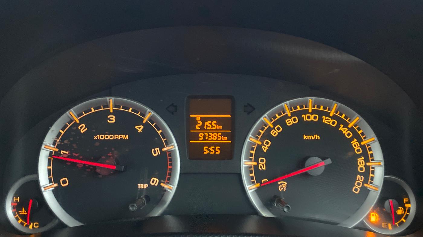 2012 Maruti Swift VDI, Diesel, Manual, 97,437 km, Odometer Image