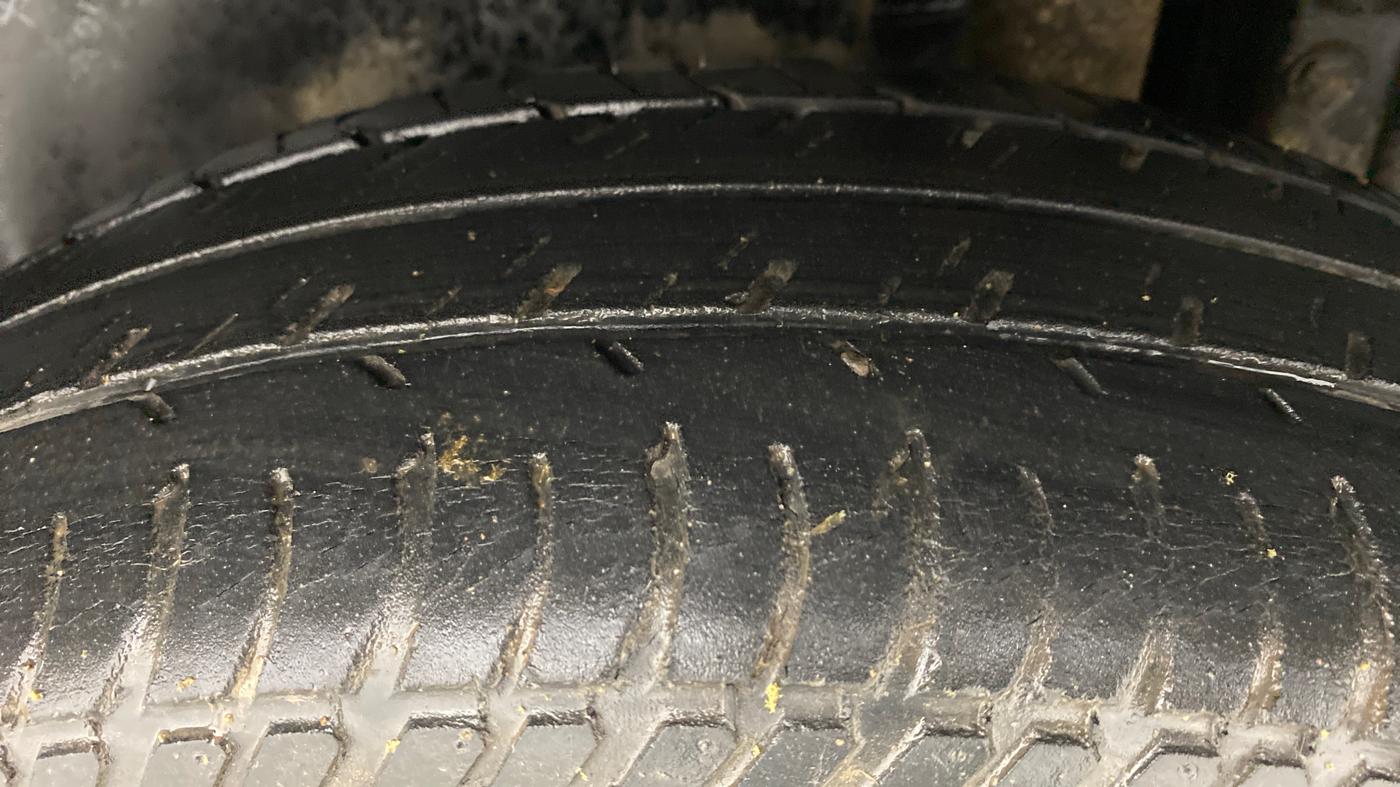 2012 Maruti Swift VDI, Diesel, Manual, 97,437 km, Left Rear Tyre Tread