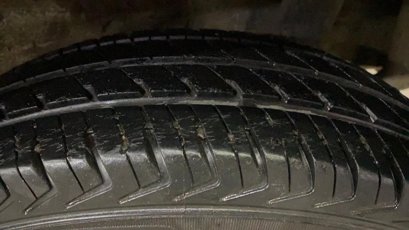 2022 Maruti Alto K10 VXI, Petrol, Manual, 37,595 km, Left Rear Tyre Tread