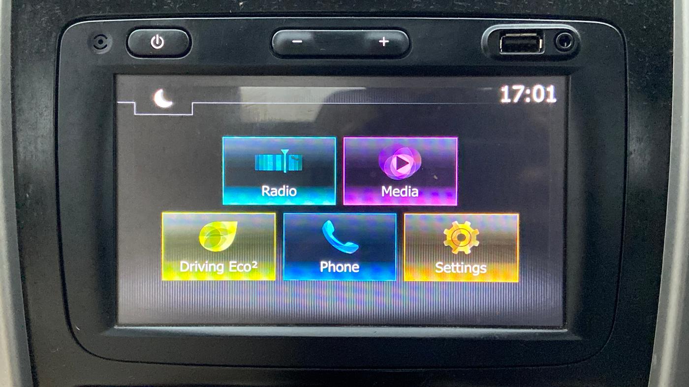 2020 Renault Duster RXZ 1.3 TURBO PETROL MT, Petrol, Manual, 1,05,742 km, Touchscreen Infotainment System