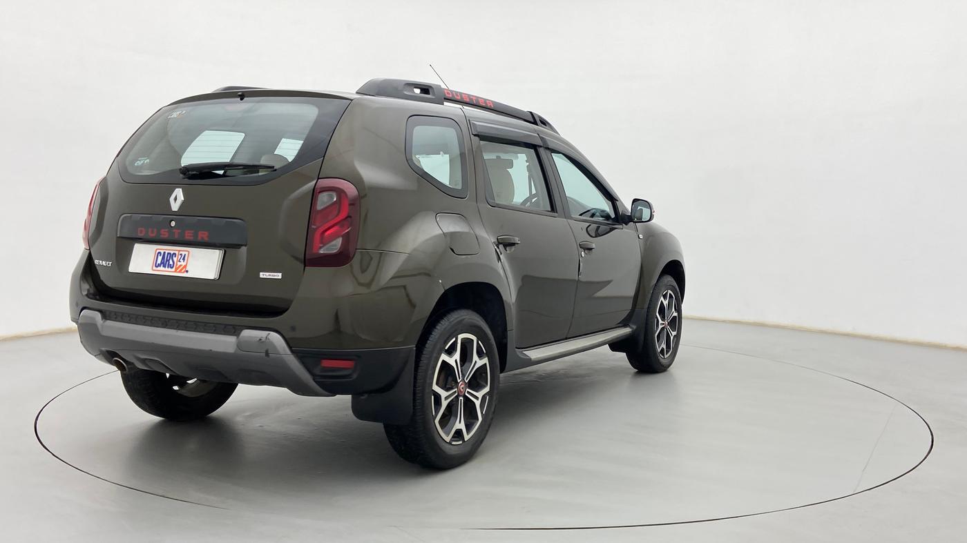 2020 Renault Duster RXZ 1.3 TURBO PETROL MT, Petrol, Manual, 1,05,742 km, Right Back Diagonal