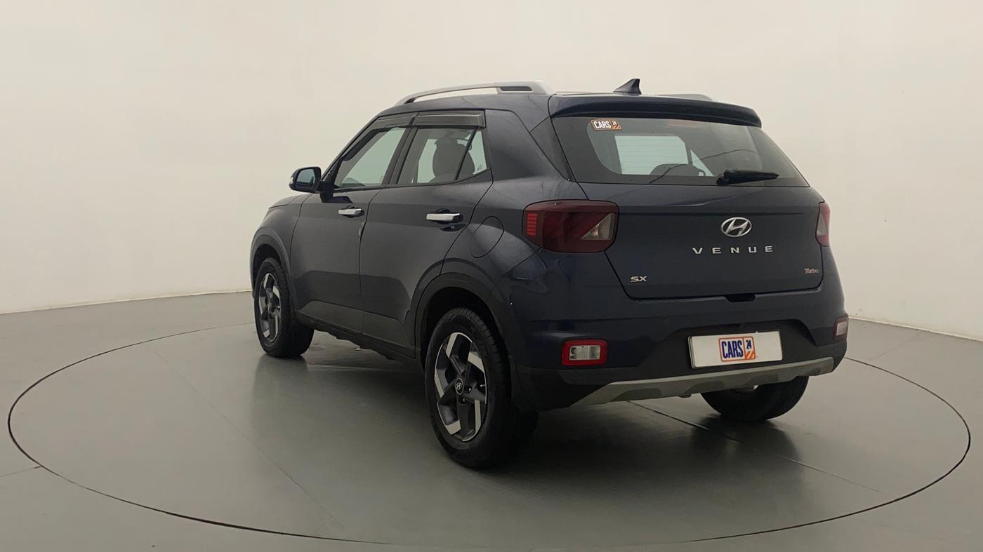 2019 Hyundai VENUE SX 1.0 (O) TURBO, Petrol, Manual, 45,750 km, Left Back Diagonal