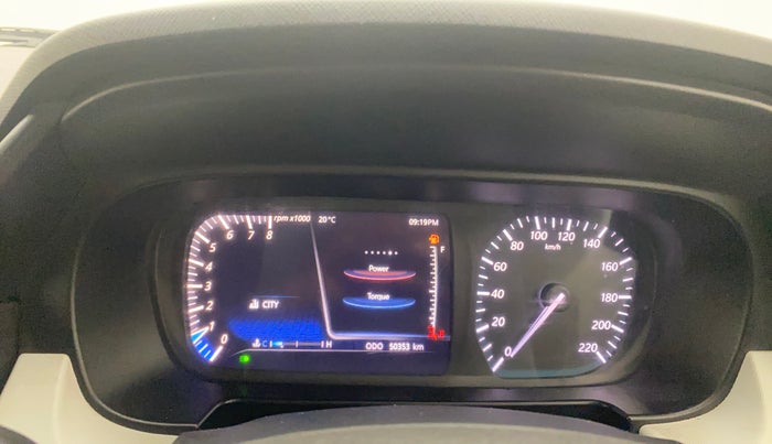 2022 Tata PUNCH CREATIVE  MT, Petrol, Manual, 50,353 km, Odometer Image