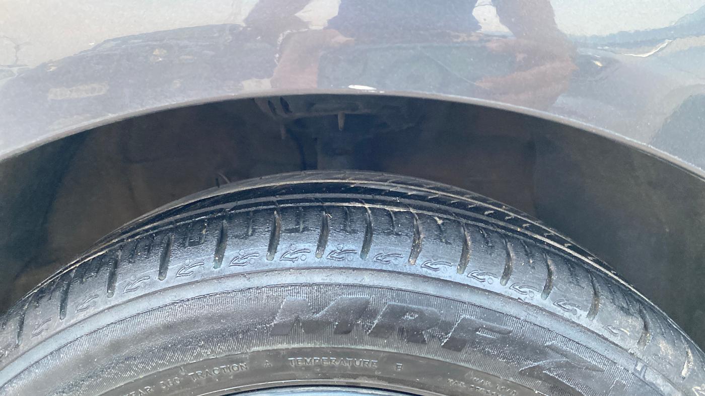 2021 Hyundai AURA SX 1.2 (O), Petrol, Manual, 85,380 km, Right Front Tyre Tread