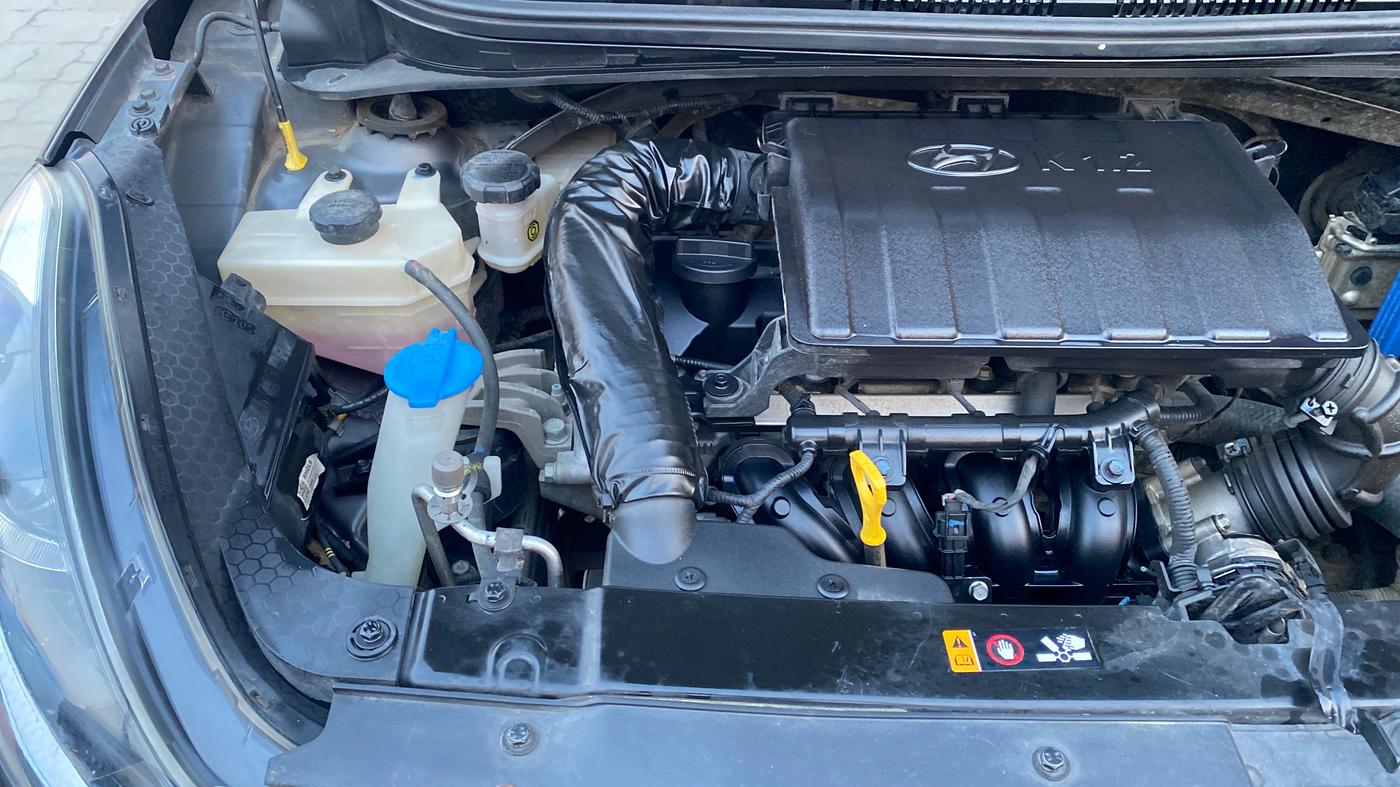 2021 Hyundai AURA SX 1.2 (O), Petrol, Manual, 85,380 km, Engine View - Right