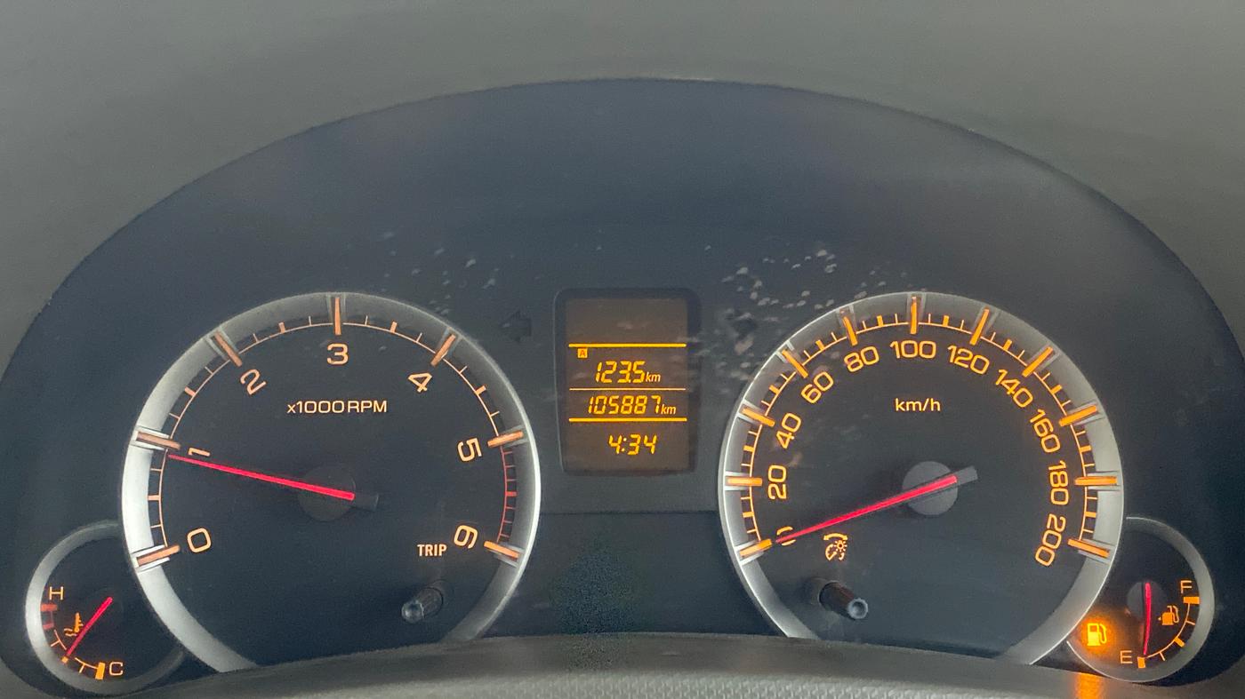 2013 Maruti Ertiga VDI ABS, Diesel, Manual, 1,05,870 km, Odometer Image