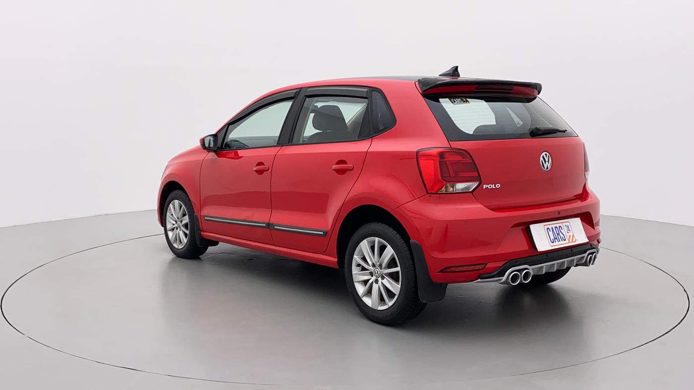 2017 Volkswagen Polo HIGHLINE1.2L, Petrol, Manual, 49,118 km, Left Back Diagonal