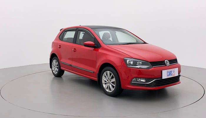 2017 Volkswagen Polo HIGHLINE1.2L, Petrol, Manual, 49,118 km, Right Front Diagonal