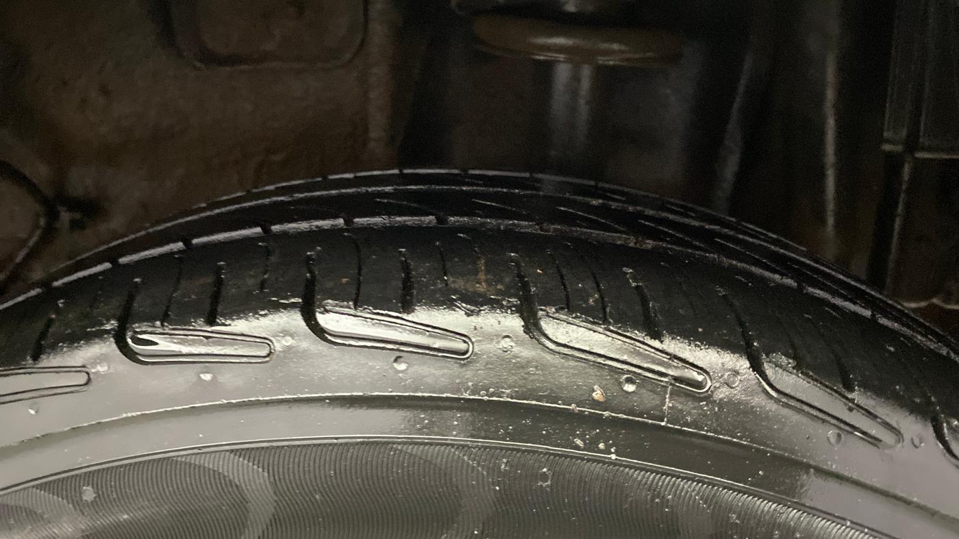 2023 Tata Tiago XT PETROL, Petrol, Manual, 51,332 km, Left Rear Tyre Tread