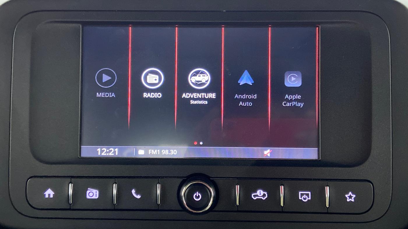 2021 Mahindra Thar LX PETROL HT 4WD AT, Petrol, Automatic, 45,751 km, Apple CarPlay and Android Auto