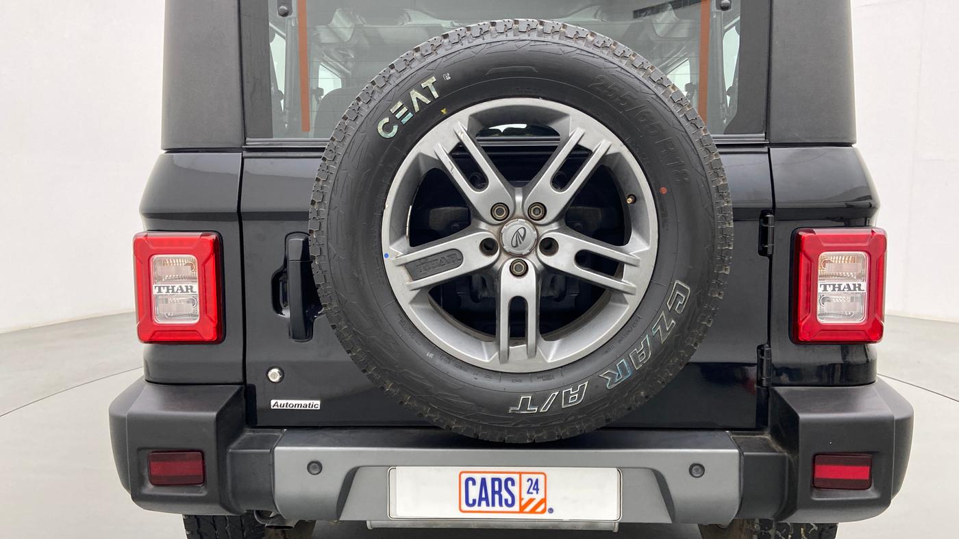 2021 Mahindra Thar LX PETROL HT 4WD AT, Petrol, Automatic, 45,751 km, Spare Tyre