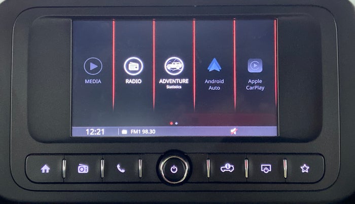 2021 Mahindra Thar LX PETROL HT 4WD AT, Petrol, Automatic, 45,751 km, Touchscreen Infotainment System