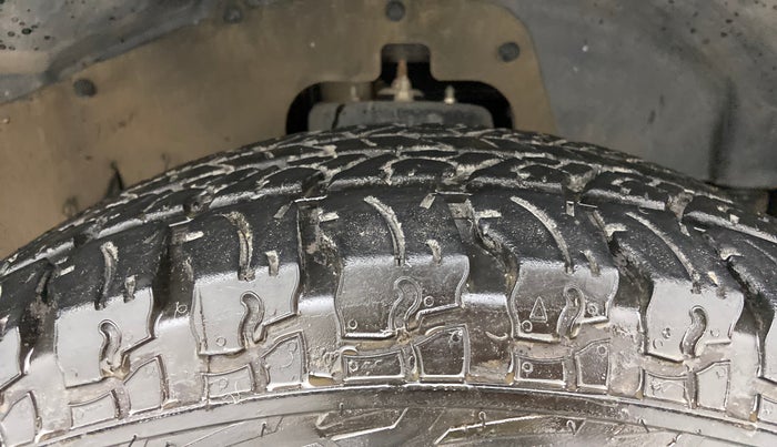 2021 Mahindra Thar LX PETROL HT 4WD AT, Petrol, Automatic, 45,751 km, Right Front Tyre Tread