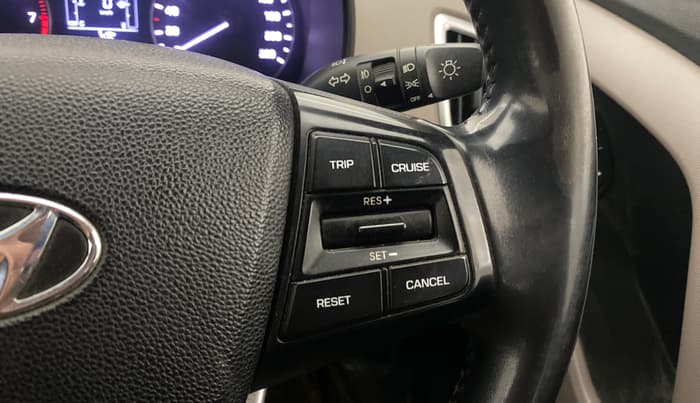 2018 Hyundai Creta SX AT 1.6 PETROL, Petrol, Automatic, 1,24,756 km, Adaptive Cruise Control