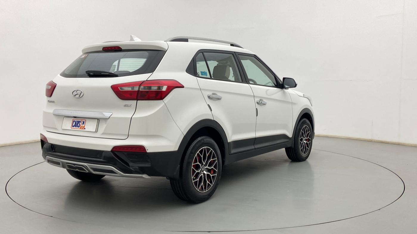 2016 Hyundai Creta SX PLUS 1.6 PETROL, Petrol, Manual, 94,167 km, Right Back Diagonal
