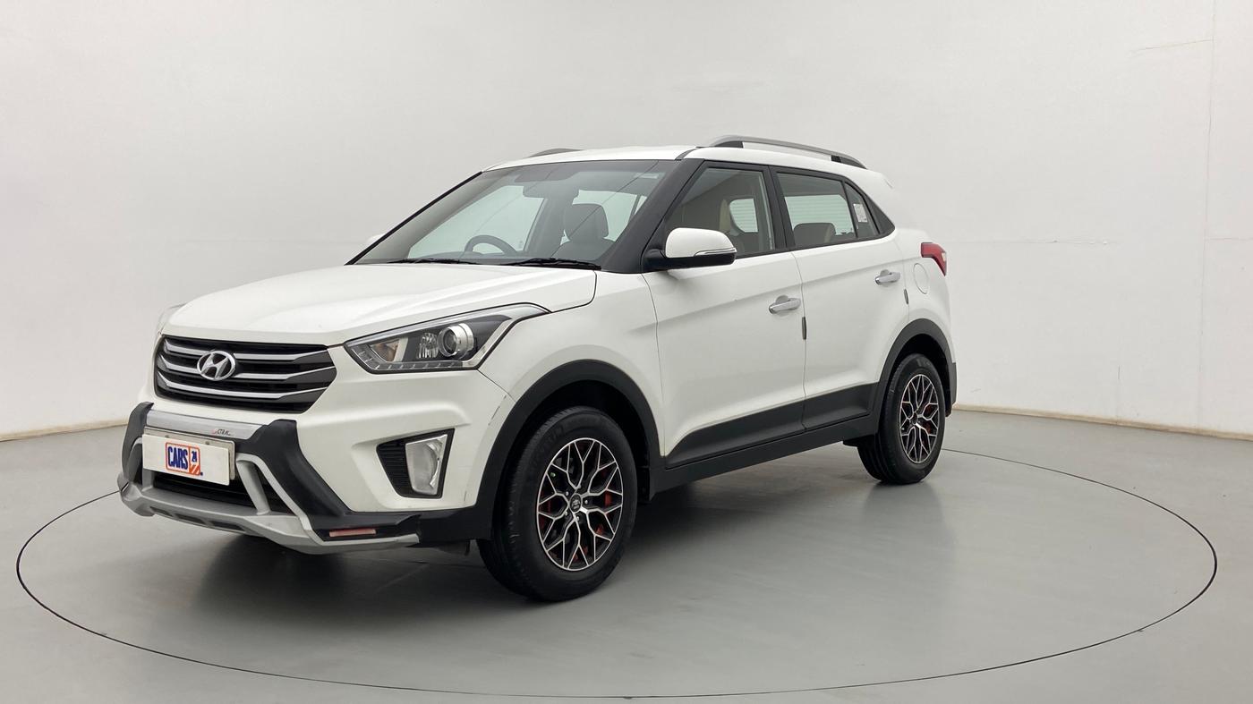 2016 Hyundai Creta SX PLUS 1.6 PETROL, Petrol, Manual, 94,167 km, Left Front Diagonal