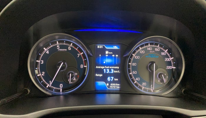 2021 Maruti XL6 ZETA MT, Petrol, Manual, 75,754 km, Odometer Image