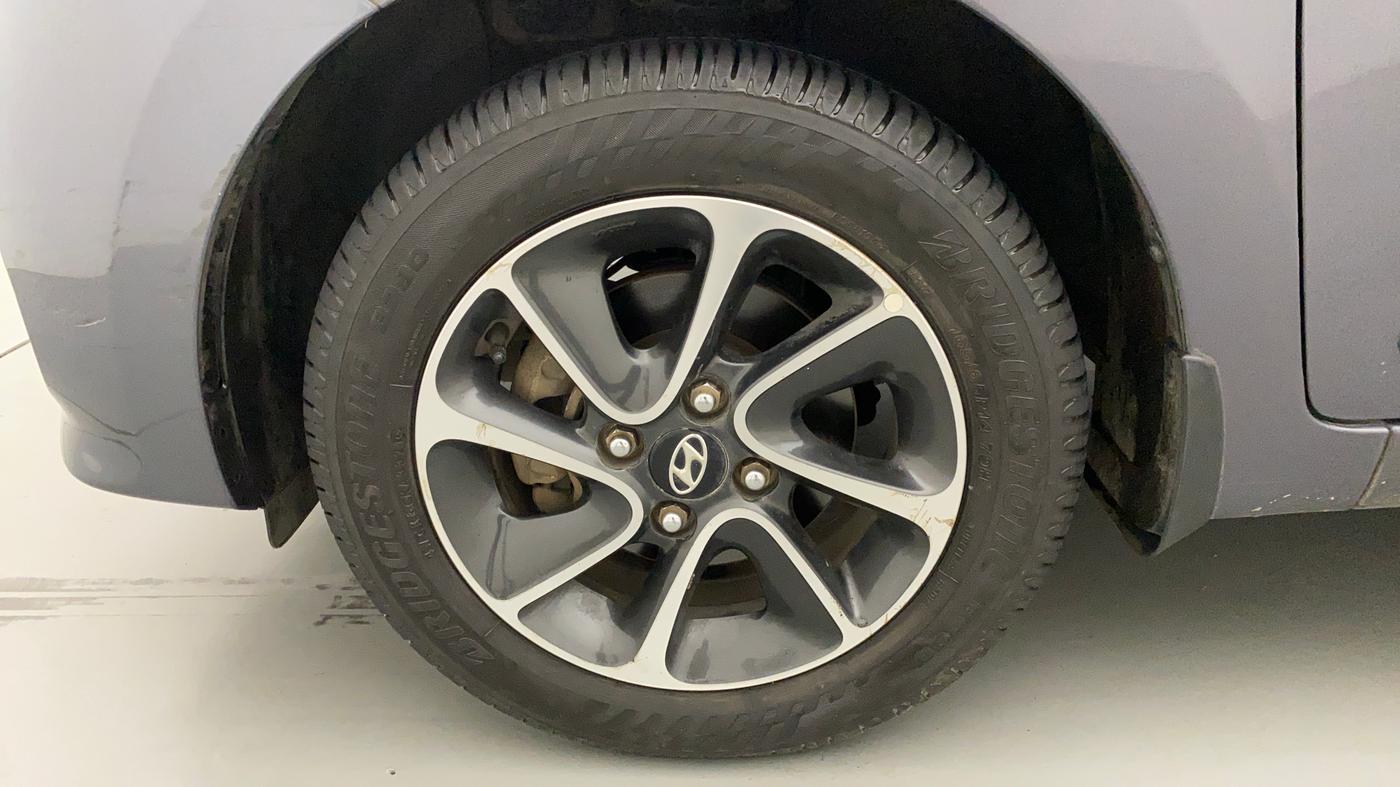 2017 Hyundai Grand i10 ASTA 1.2 KAPPA VTVT, CNG, Manual, 77,988 km, Left Front Wheel