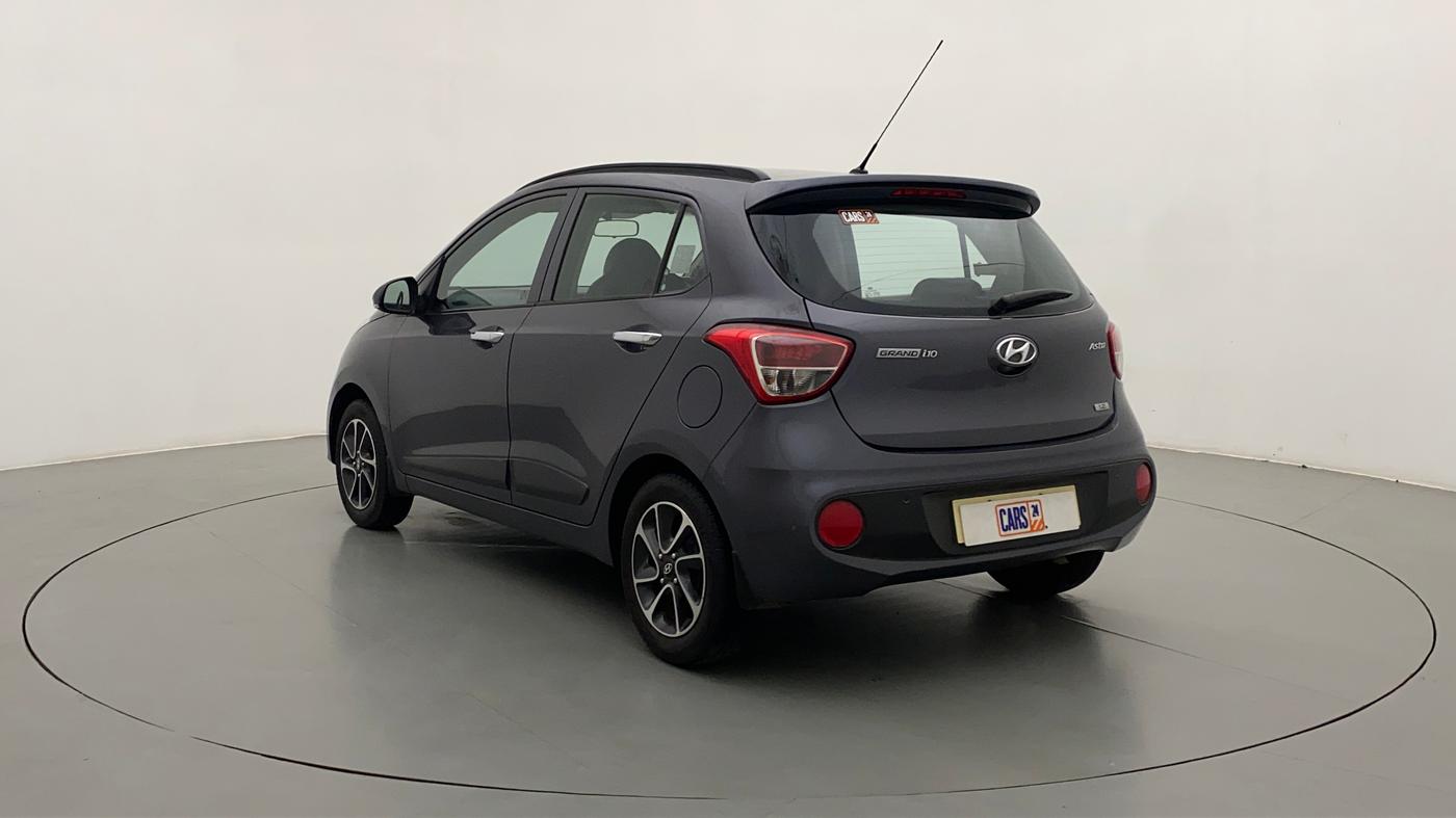 2017 Hyundai Grand i10 ASTA 1.2 KAPPA VTVT, CNG, Manual, 77,988 km, Left Back Diagonal