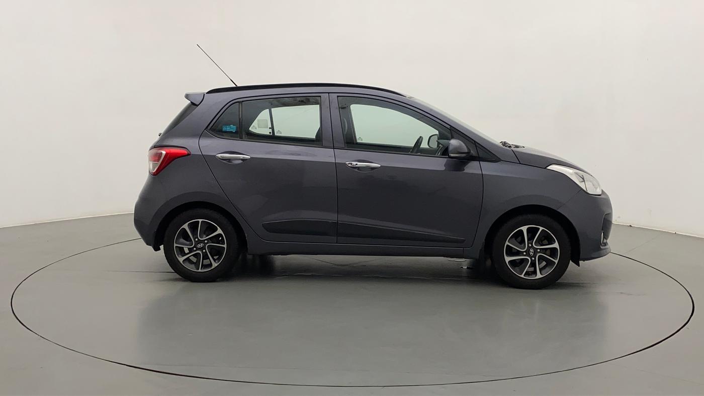 2017 Hyundai Grand i10 ASTA 1.2 KAPPA VTVT, CNG, Manual, 77,988 km, Right Side