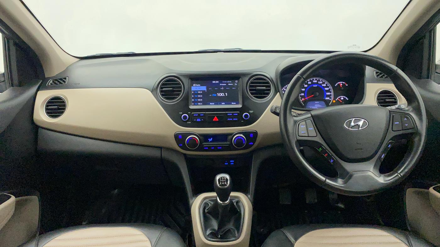 2017 Hyundai Grand i10 ASTA 1.2 KAPPA VTVT, CNG, Manual, 77,988 km, Dashboard