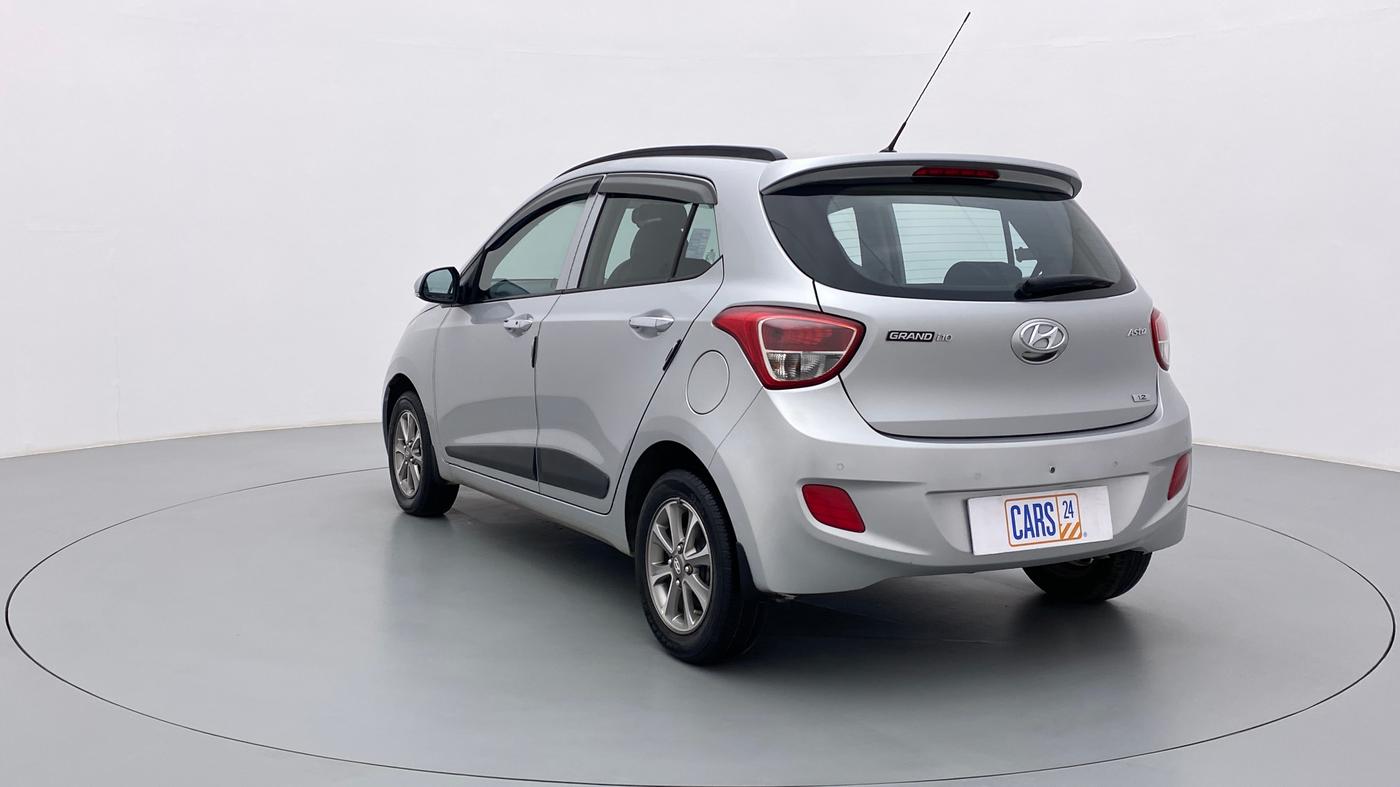 2016 Hyundai Grand i10 ASTA 1.2 (O) VTVT, Petrol, Manual, 39,995 km, Left Back Diagonal