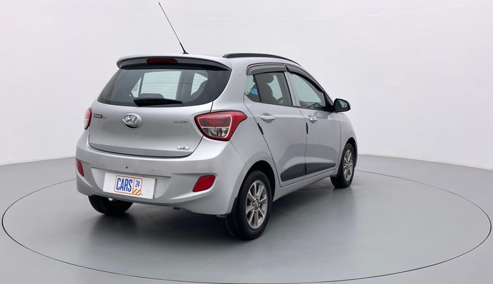 2016 Hyundai Grand i10 ASTA 1.2 (O) VTVT, Petrol, Manual, 39,995 km, Right Back Diagonal