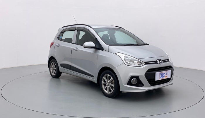 2016 Hyundai Grand i10 ASTA 1.2 (O) VTVT, Petrol, Manual, 39,995 km, Right Front Diagonal