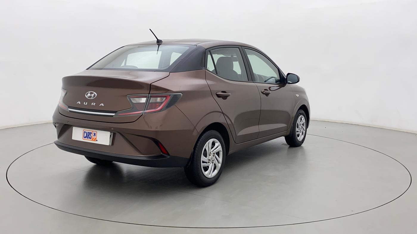 2022 Hyundai AURA S 1.2 CNG, CNG, Manual, 25,910 km, Right Back Diagonal