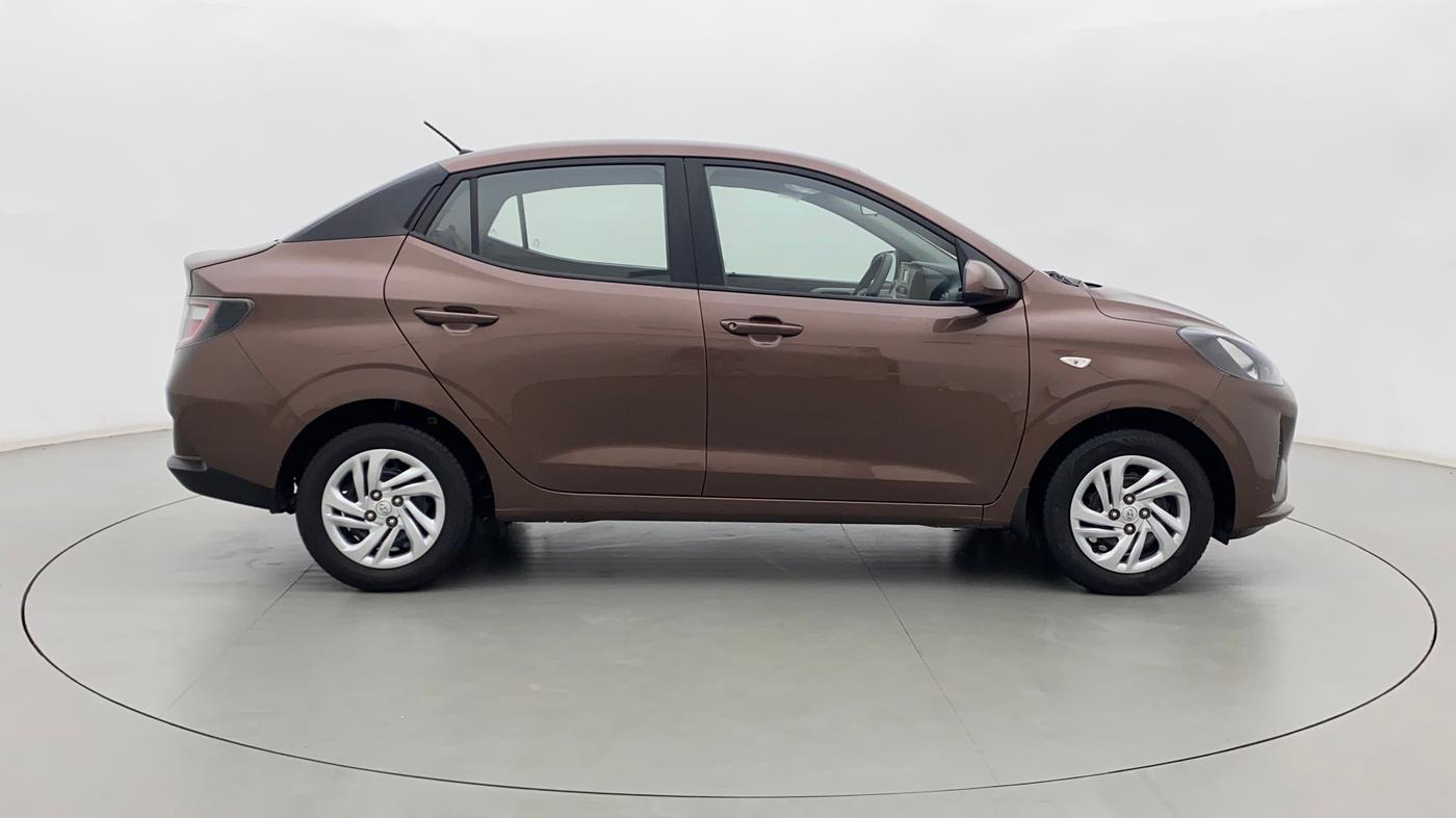 2022 Hyundai AURA S 1.2 CNG, CNG, Manual, 25,910 km, Right Side View