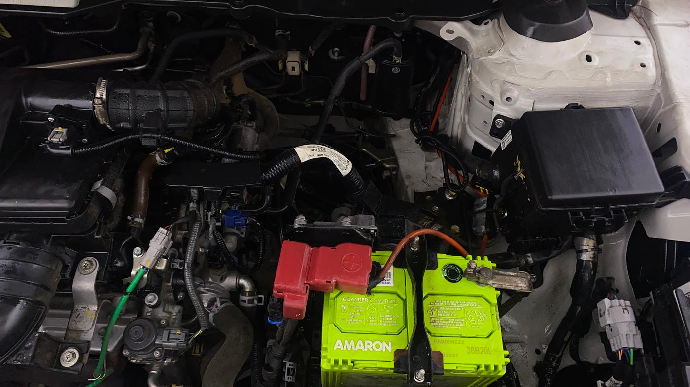 2024 Maruti BREZZA VXI, Petrol, Manual, 46,755 km, Engine View - Left
