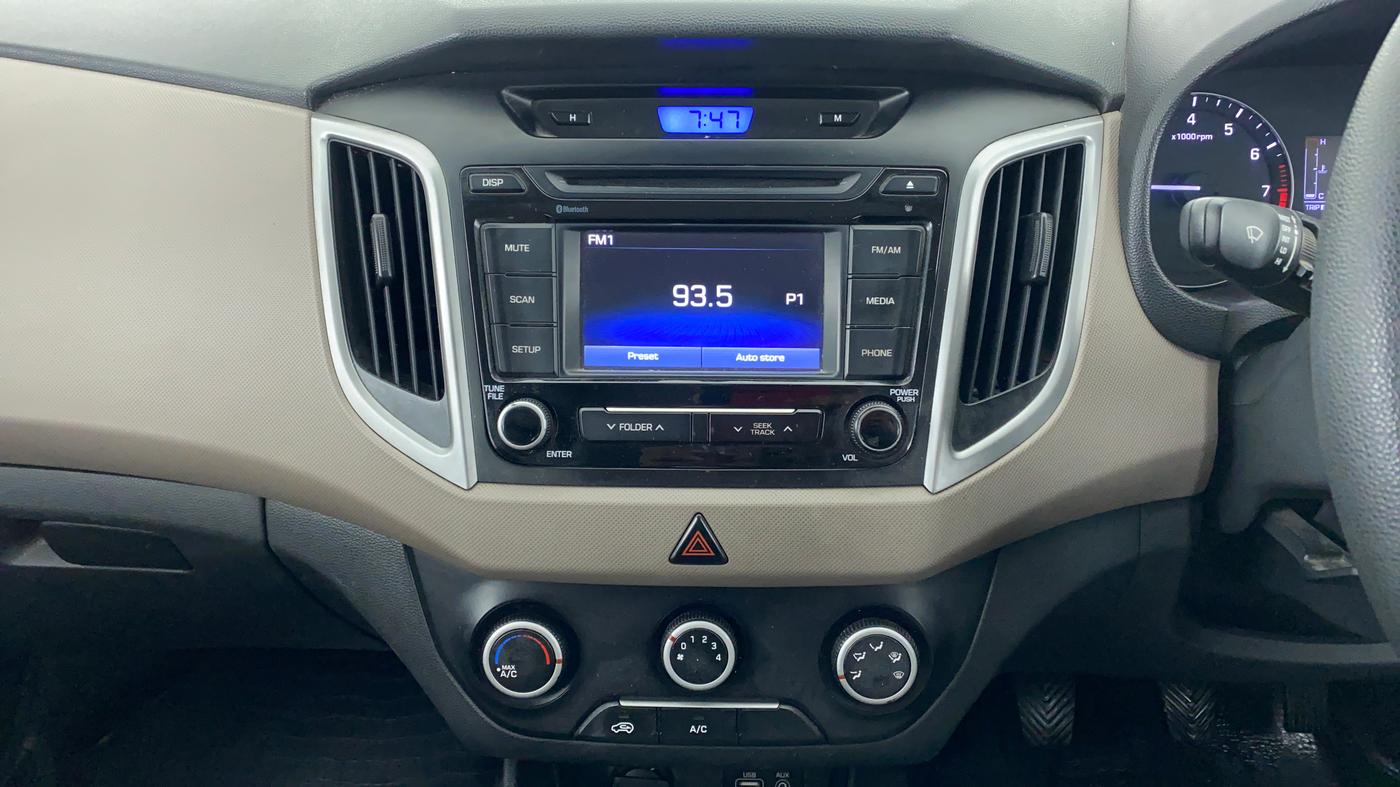 2017 Hyundai Creta 1.6 E + VTVT, Petrol, Manual, 81,119 km, Air Conditioner