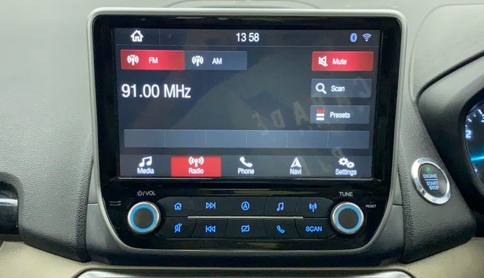 2020 Ford Ecosport TITANIUM + 1.5L PETROL AT, Petrol, Automatic, 70,225 km, Infotainment System