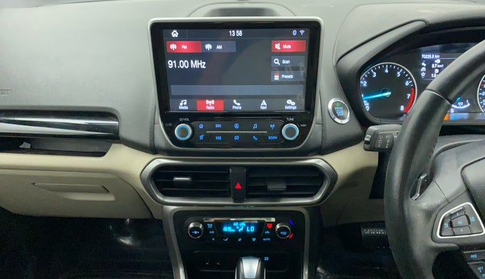 2020 Ford Ecosport TITANIUM + 1.5L PETROL AT, Petrol, Automatic, 70,225 km, Air Conditioner
