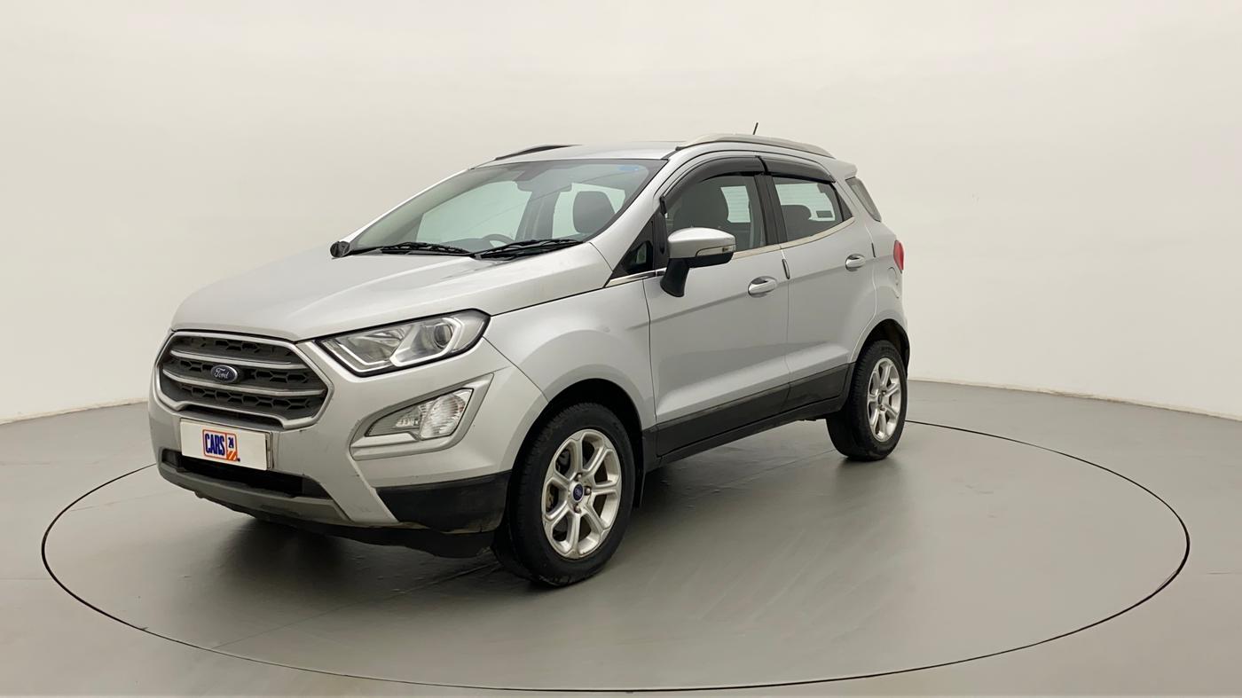 2020 Ford Ecosport TITANIUM + 1.5L PETROL AT, Petrol, Automatic, 70,225 km, Left Front Diagonal