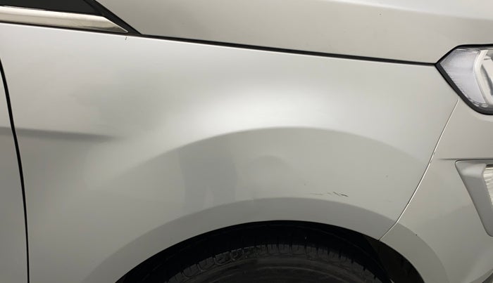 2020 Ford Ecosport TITANIUM + 1.5L PETROL AT, Petrol, Automatic, 70,225 km, Right fender - Minor scratches
