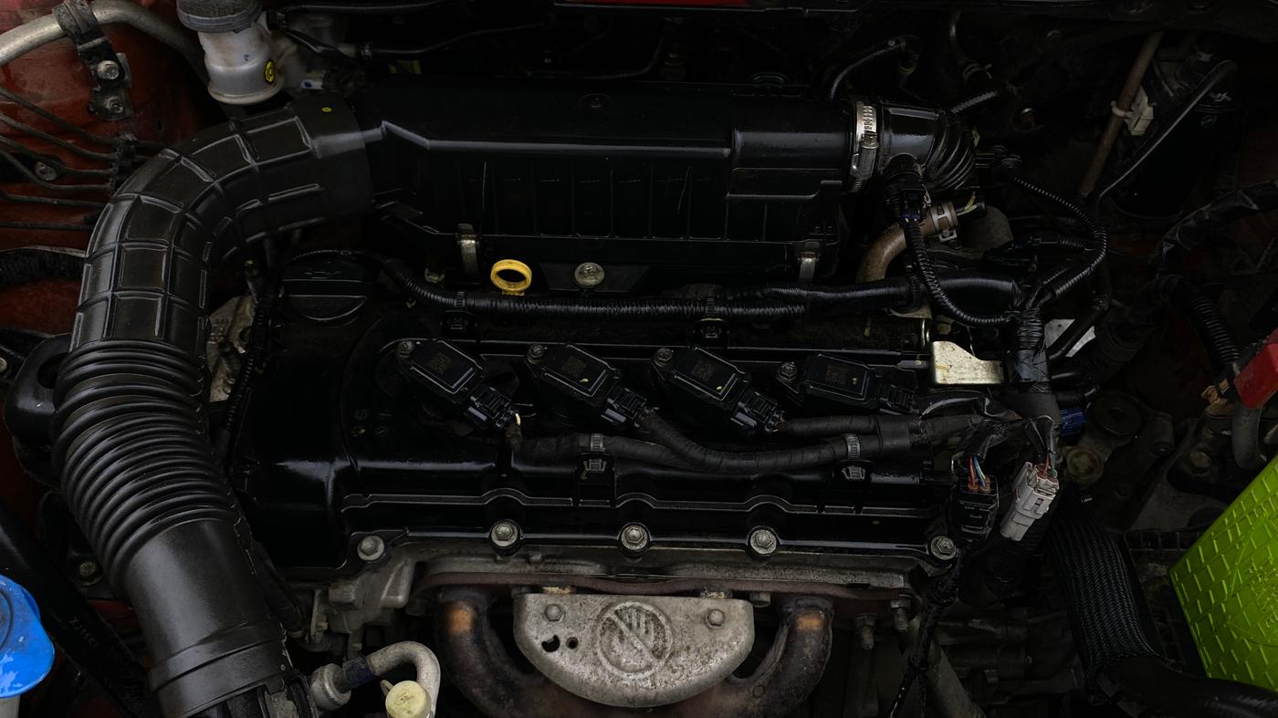 2022 Maruti Vitara Brezza ZXI PLUS, Petrol, Manual, 74,019 km, Engine View
