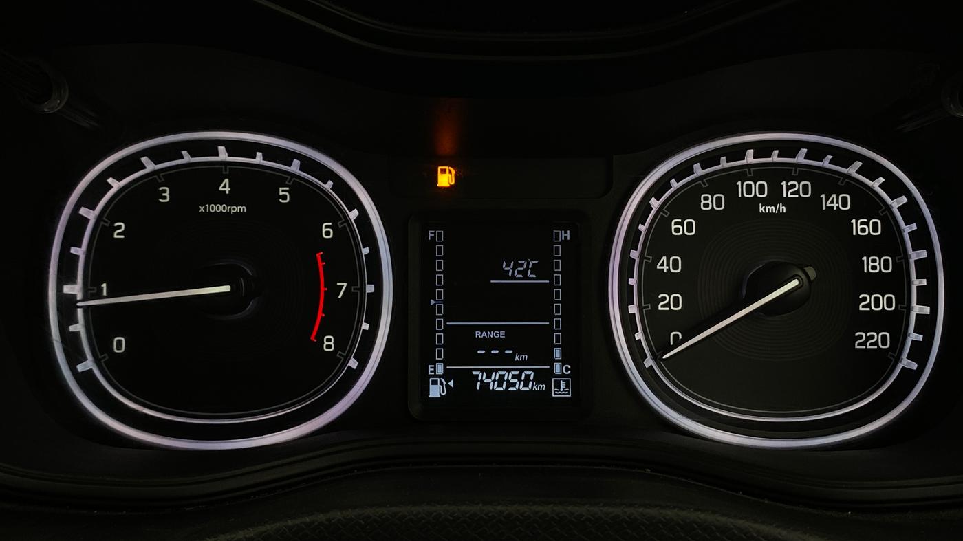 2022 Maruti Vitara Brezza ZXI PLUS, Petrol, Manual, 74,019 km, Odometer Image