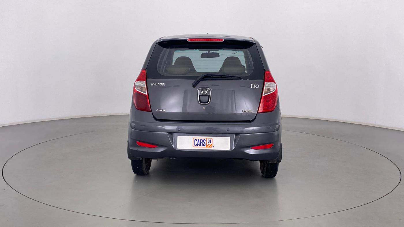 2012 Hyundai i10 SPORTZ 1.2 AT KAPPA2, Petrol, Automatic, 75,476 km, Back/Rear