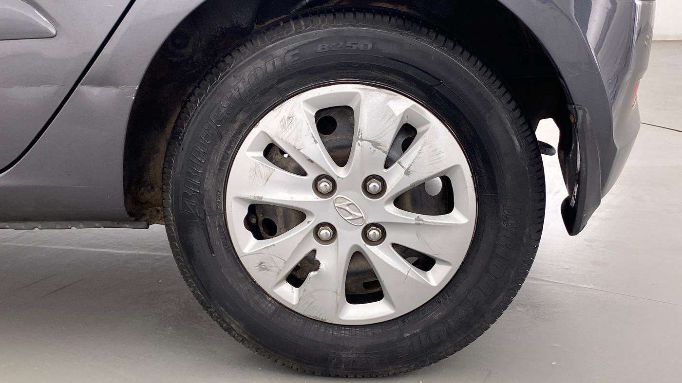 2012 Hyundai i10 SPORTZ 1.2 AT KAPPA2, Petrol, Automatic, 75,476 km, Left Rear Wheel