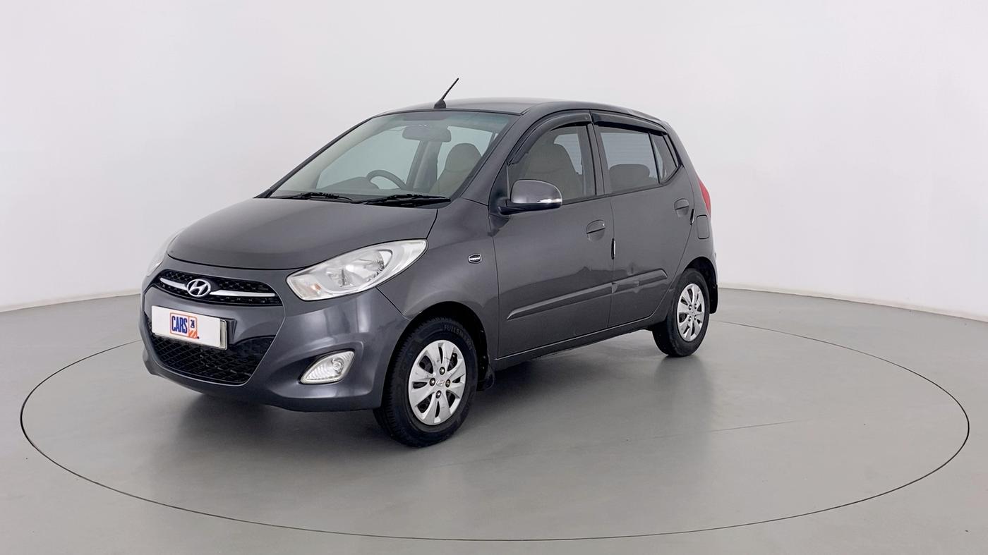 2012 Hyundai i10 SPORTZ 1.2 AT KAPPA2, Petrol, Automatic, 75,476 km, Left Front Diagonal