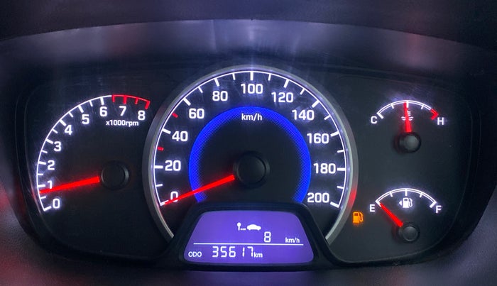 2017 Hyundai Grand i10 MAGNA 1.2 KAPPA VTVT, Petrol, Manual, 35,617 km, Odometer Image