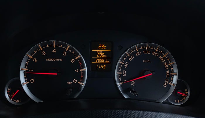 2016 Maruti Swift Dzire ZXI, Petrol, Manual, 29,557 km, Odometer Image