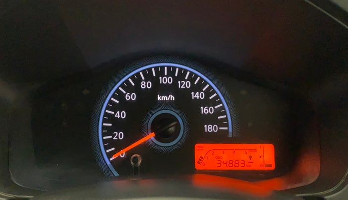 2019 Datsun Redi Go S 1.0, Petrol, Manual, 34,875 km, Odometer Image