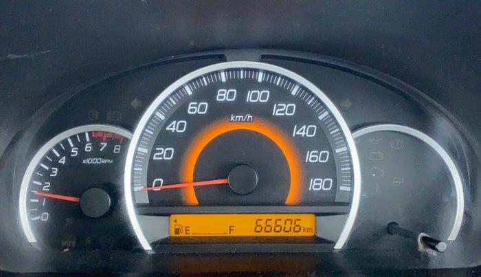 2014 Maruti Wagon R 1.0 VXI, Petrol, Manual, 66,705 km, Odometer Image