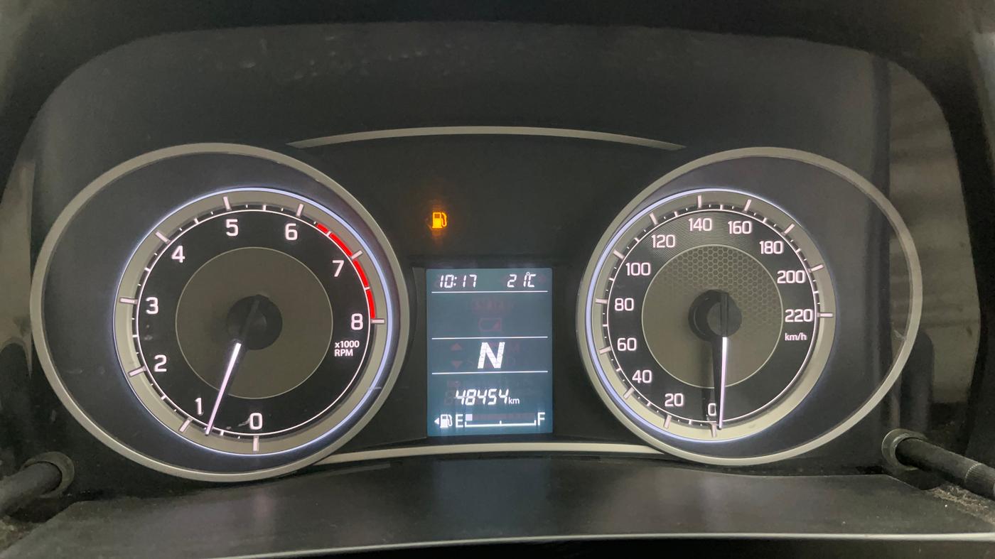 2019 Maruti Dzire VXI AMT, Petrol, Automatic, 48,614 km, Odometer Image